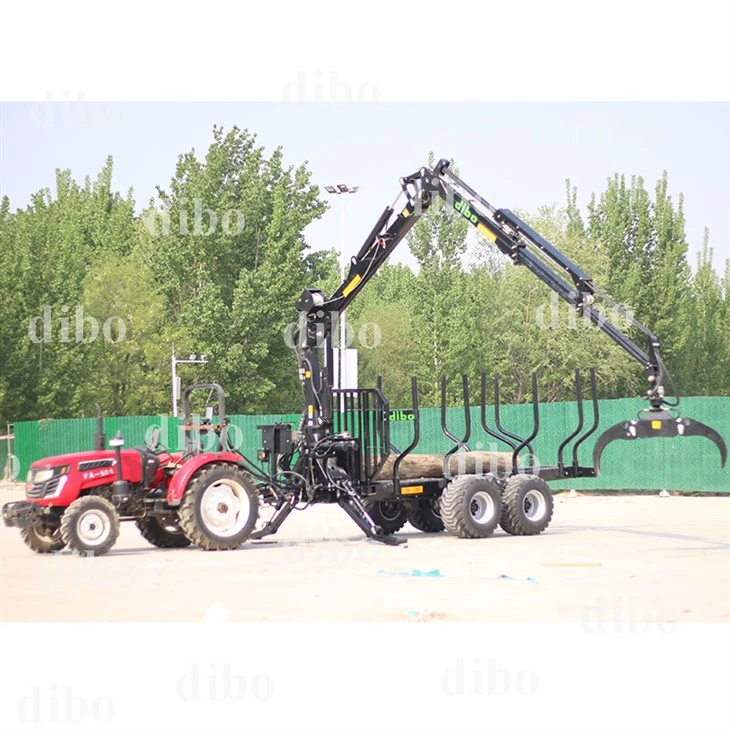 Hydraulischer Liftkran mit Anhänger